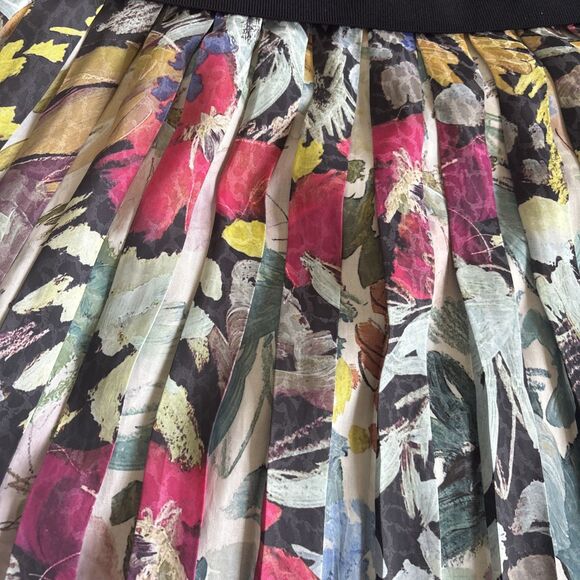 Ted Baker Corino Mockable Pleated Dress in Black Size 4 (US Size 10). MSRP $398 - Picture 6 of 12